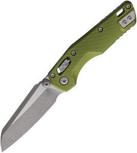 MCT210M10APFLOD Microtech Standard Issue MSI Mini Ram-Lok Pocket Knife Fluted